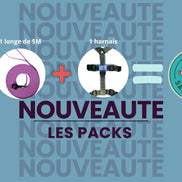 Pack harnais + longe de 5m : le combo parfait ! Ilio Pod and Co