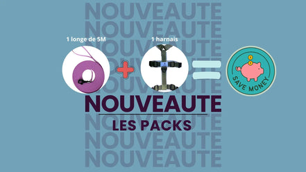Pack harnais + longe de 5m : le combo parfait ! Ilio Pod and Co